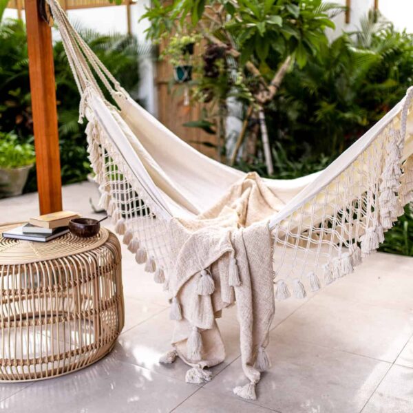 hamak w stylu boho