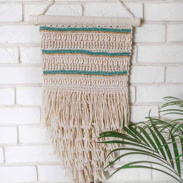 makrama na ściane pleciona boho