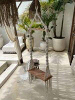 huśtawka do pokoju boho