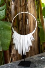 Ręcznie robiona dekoracja drewniana z Bali