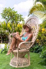 bransoletka z muszli kauri boho