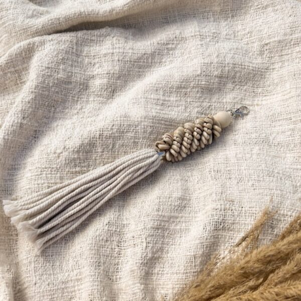 zawieszka do kluczy muszle