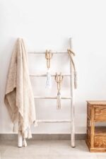 koce w stylu boho z surowej bawełny