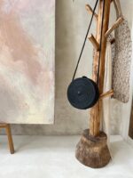 torebka rattanowa okrągła