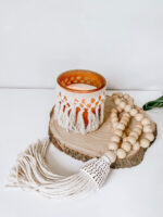 chwost z muszlą boho