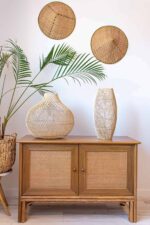 Rattanowe abażury z Bali