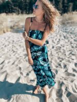 sukienka na plaże z bali styl boho