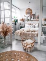 poduszka boho frędzle