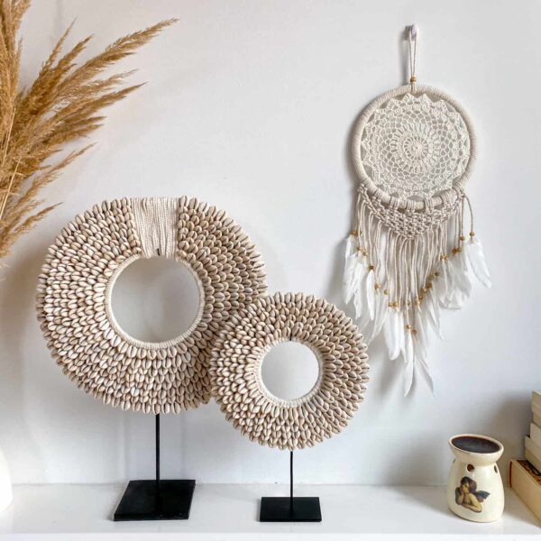 łapacz snów do sypialni na ścianę makrama