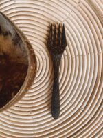 widelec z drewna kokosowego ekologiczny