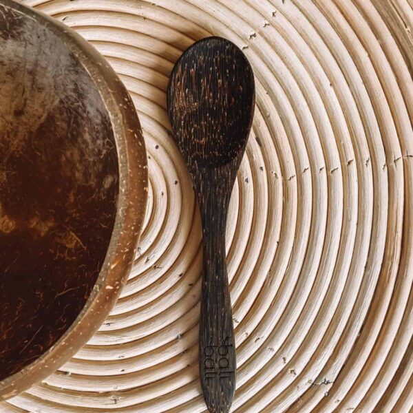 łyżka kokosowa sztućce