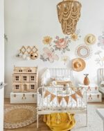 żyrandol z koralikami