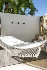 hamak z frędzlami boho