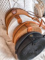 Torebki rattanowe z Bali okrągłe