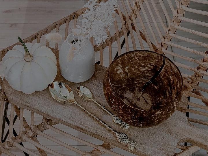 sztućce złote z mosiądzu ananas