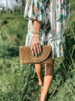 kopertówka brązowa pleciona