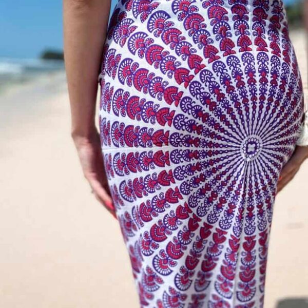 pareo plażowe narzutka