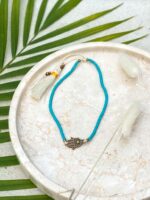 bransoletka fatima na nogę