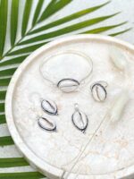 zestaw biżuteri z muszelek