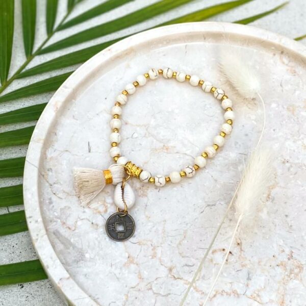 bransoletka z chwostami boho