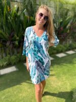 sukienka boho typu kimono