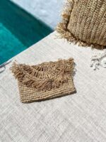 słomiana kopertówka z bali