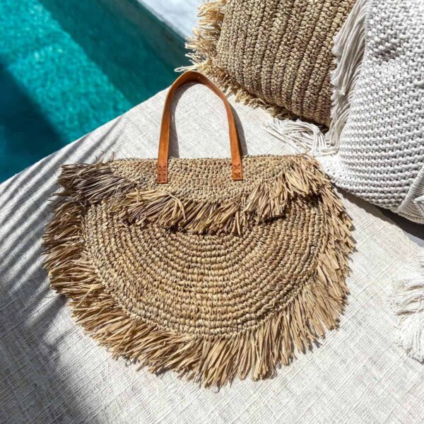 torebka z rafii duża