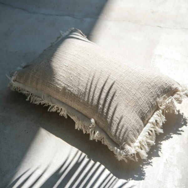 poszewka z surowej bawełny