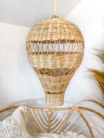 lampa rattanowa balonik