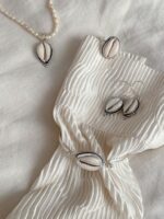 zestaw biżuterii z muszli