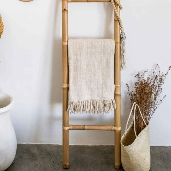 koc boho z frędzlami