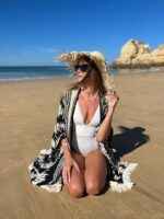 kapelusz słomkowy naturalny damski