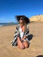 kapelusz słomkowy czarny