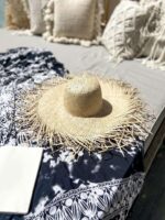 naturalny kapelusz słomkowy