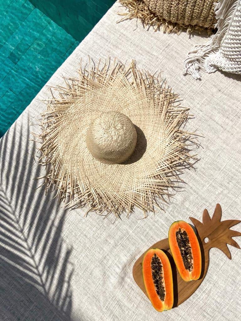 kapelusz-slomkowy-damski słomkowy kapelusz naturalny