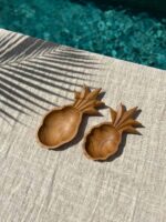 miseczki ananasowe teak