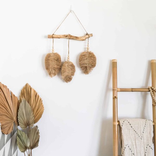 dekoracja boho listki