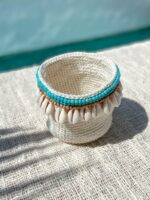 koszyczek bawełniany na biżuterię