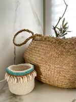 koszyczek na biżuterie z muszelkami