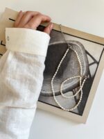 bransoletka i naszyjnik z pereł