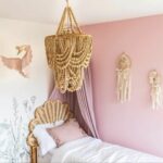 żyrandol koraliki boho