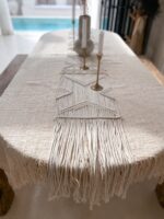 bieżnik na stół boho makrama