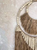 dekoracja ścienna w stylu boho