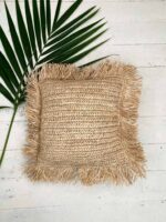 poduszka dekoracyjna słomiana