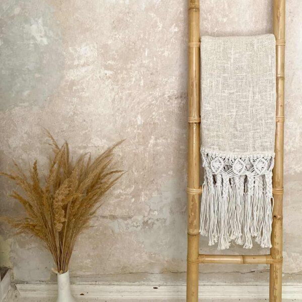 koc boho z frędzlami