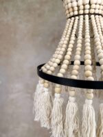 żyrandol koraliki boho