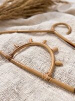 Wieszak rattanowy słońce