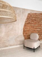 klosz z rattanu duży