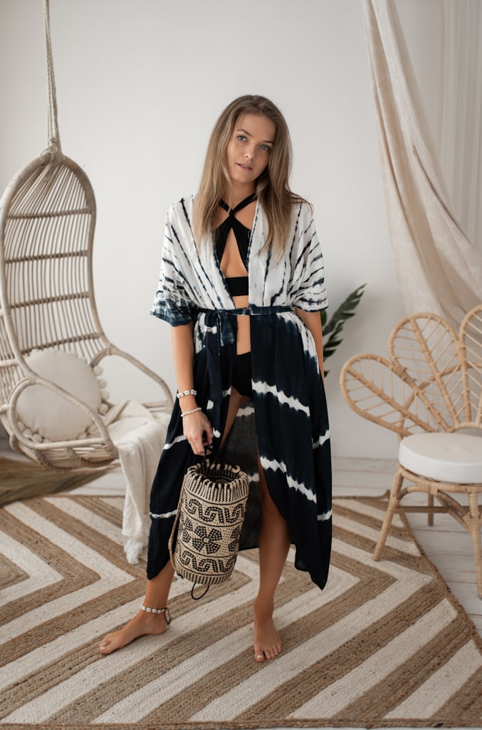tunika-plazowa-boho (2) narzutka plażowa