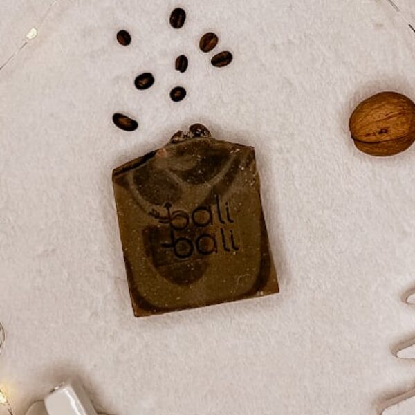 mydło naturalne ręcznie robione kawa